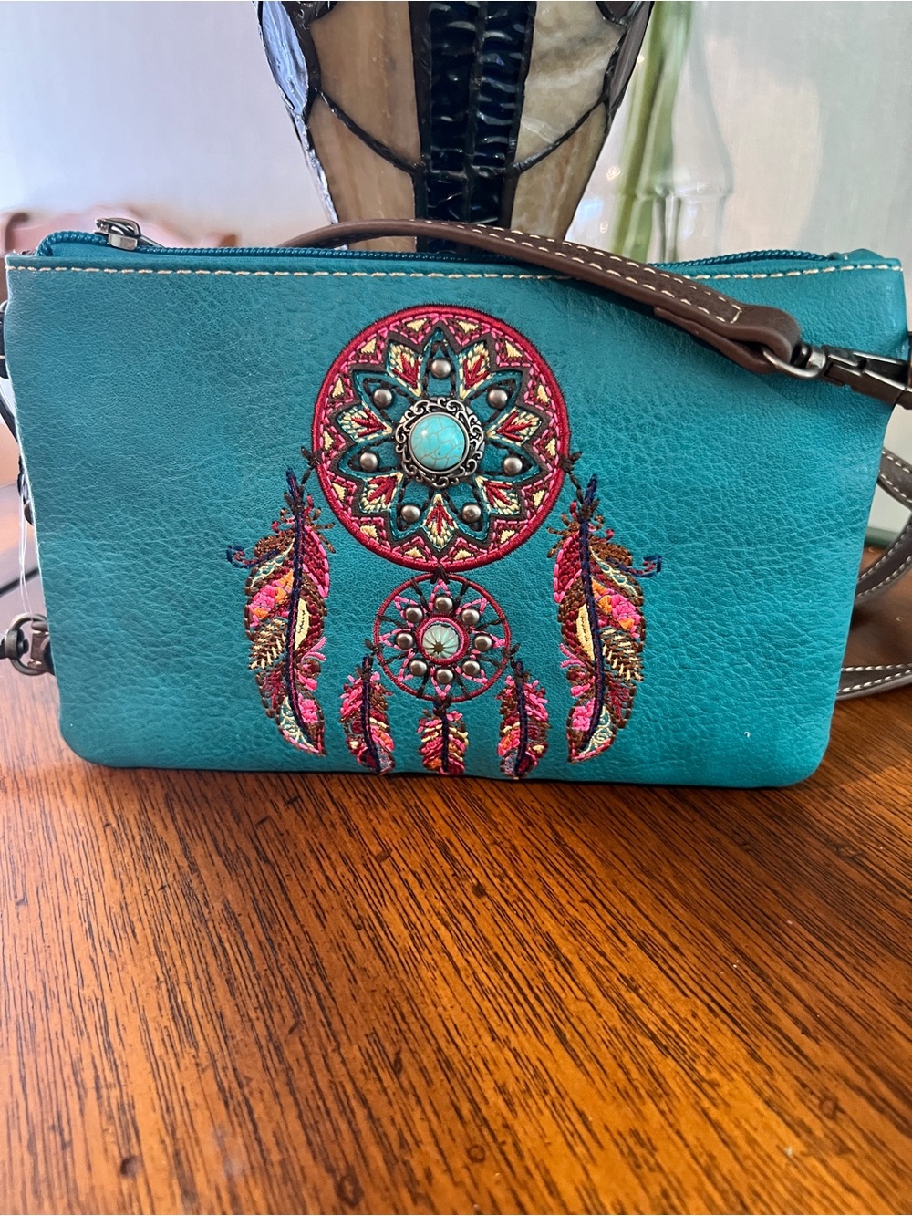 Montana West Dream Catcher Clutch/Crossbody Bag
